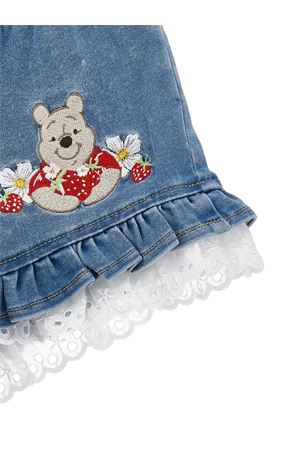 bermuda in cotone blu MONNALISA KIDS | 39G40970170062